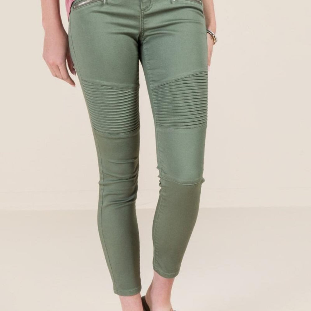 Harper skinny olive  jeans